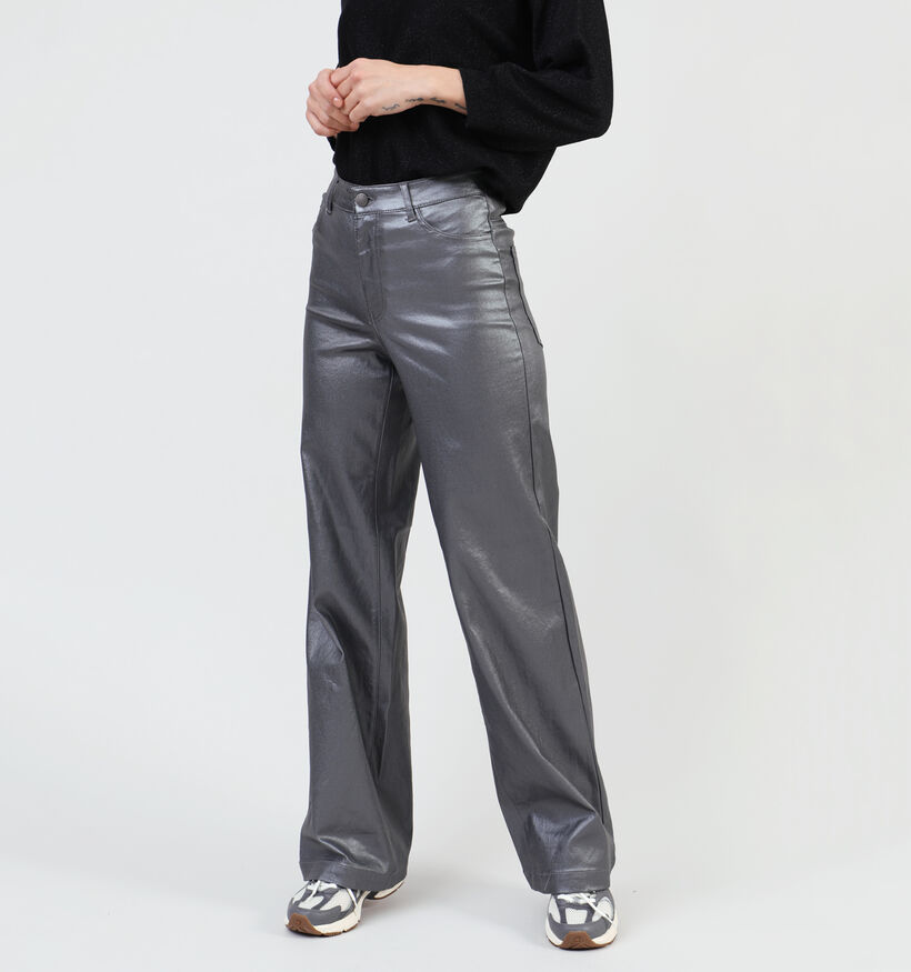 JDY Thunder Zwarte Wijde broek L32 voor dames (348633)