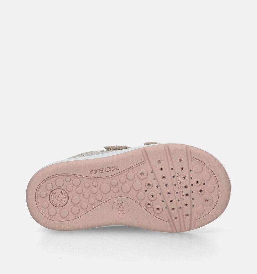 Geox Biglia Chaussures pour bébé en Beige pour filles (335783) - pour semelles orthopédiques