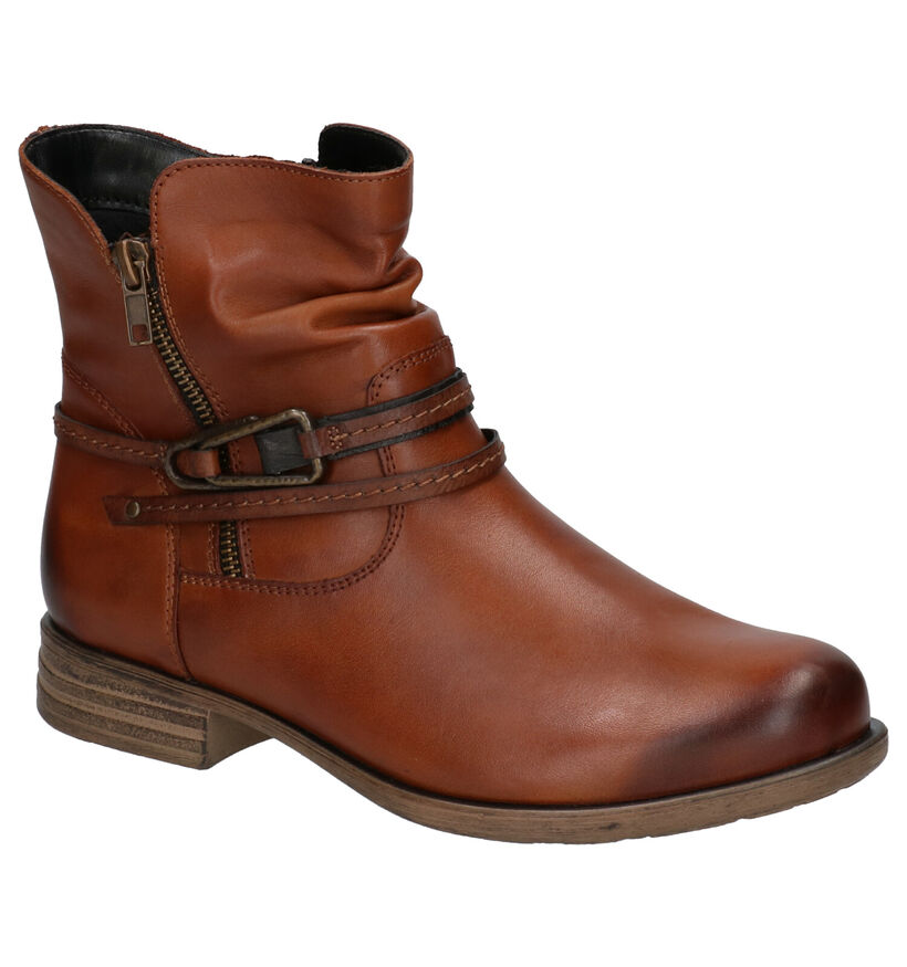 Remonte Bottes basses en Cognac en cuir (260589)