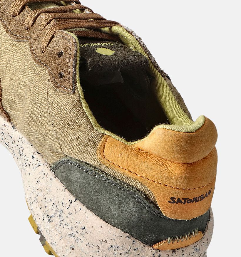 Satorisan Veterschoenen Kaki voor heren (356726) - geschikt voor steunzolen