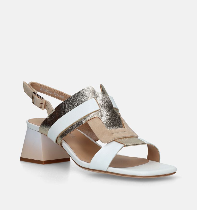 Regarde Le Ciel Amalia Beige Sandalen Met Blokhak voor dames (341243)