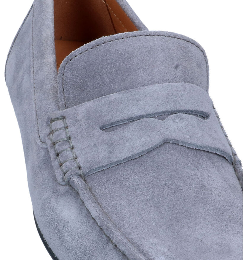 Geox Kosmopolis Grip Mocassins en Bleu pour hommes (326747)