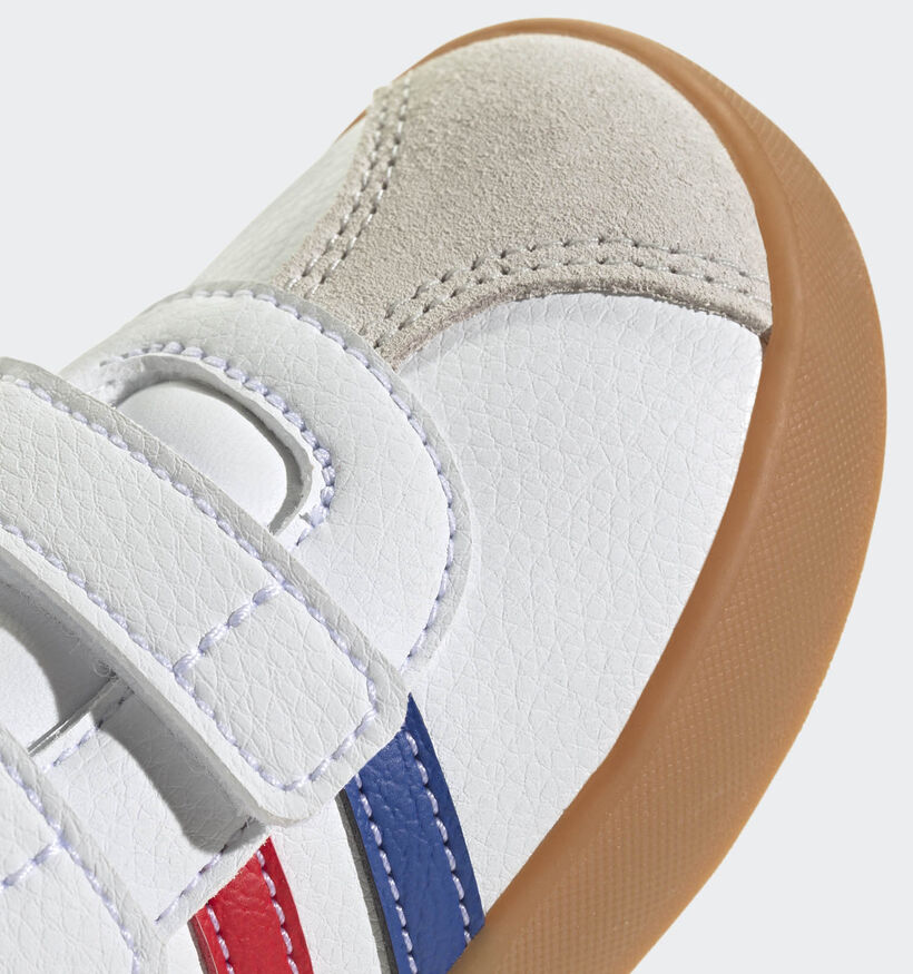 adidas VL Court 3.0 Baskets basses en Blanc pour filles, garçons (357480) - pour semelles orthopédiques