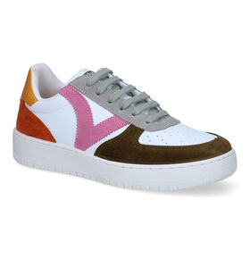 Victoria Witte Sneakers in daim (320788)