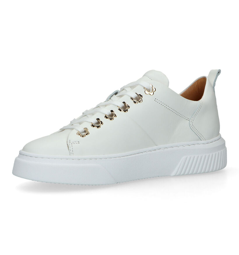 Scapa Baskets casual en Blanc pour femmes (323766) - pour semelles orthopédiques