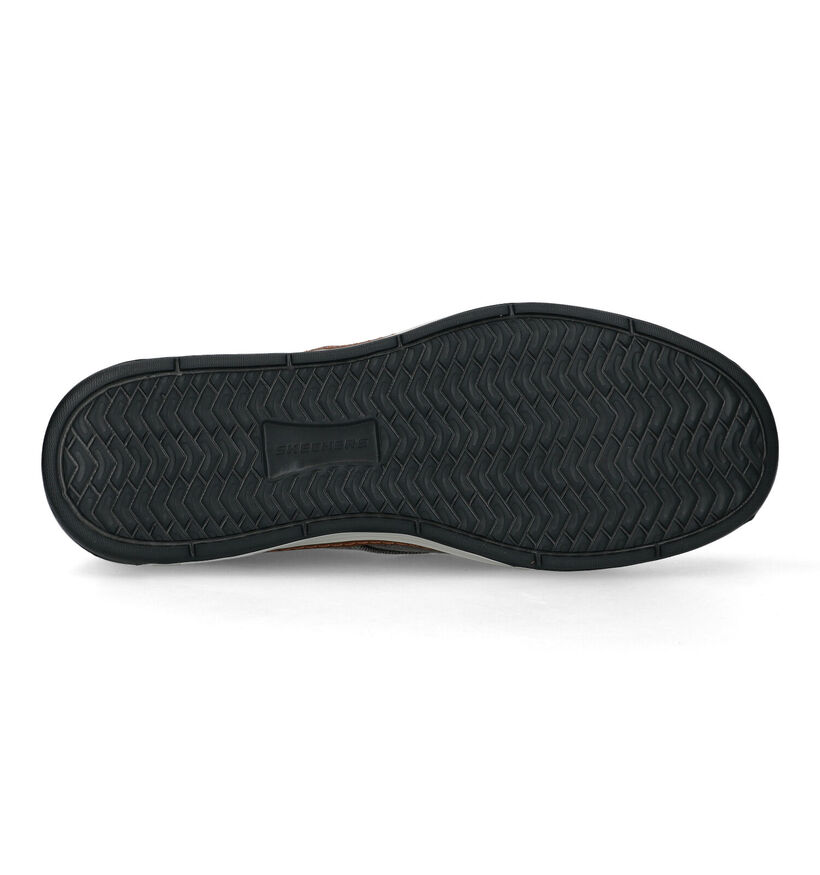 Skechers Moreno Ederson Blauwe Veterschoenen voor heren (322942)