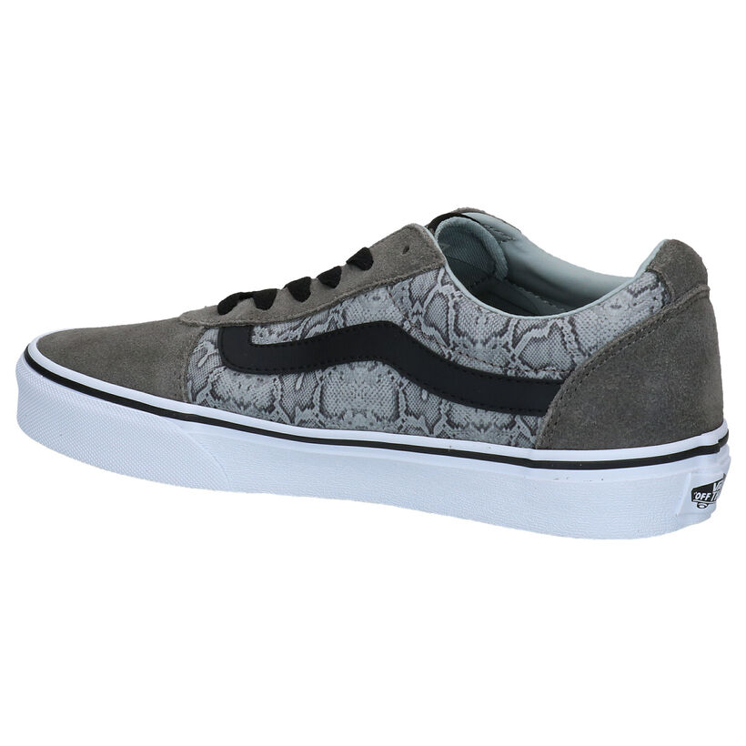 Vans Ward Baskets de skate en Noir pour femmes (327994)