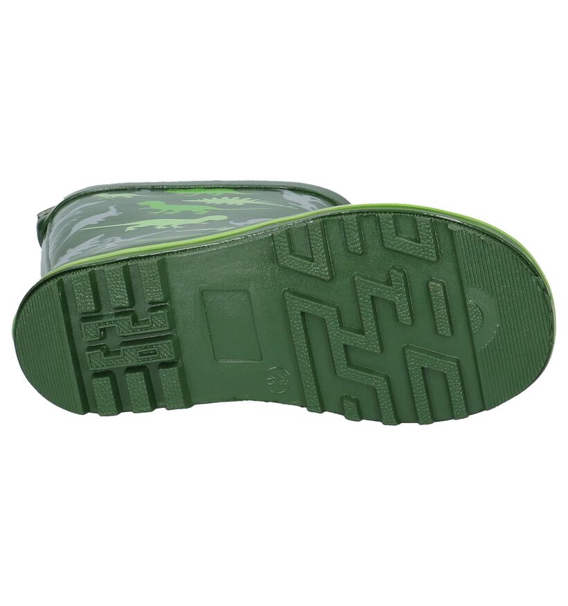 Dazzle Bottes de pluie en Vert en synthétique (208724)