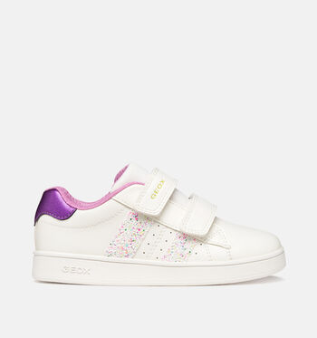 Geox Sneakers Wit/Rose gold