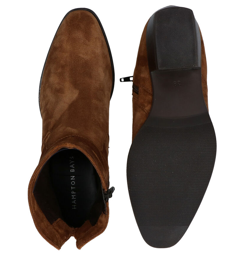 Hampton Bays Santiags en Cognac pour femmes (277836)