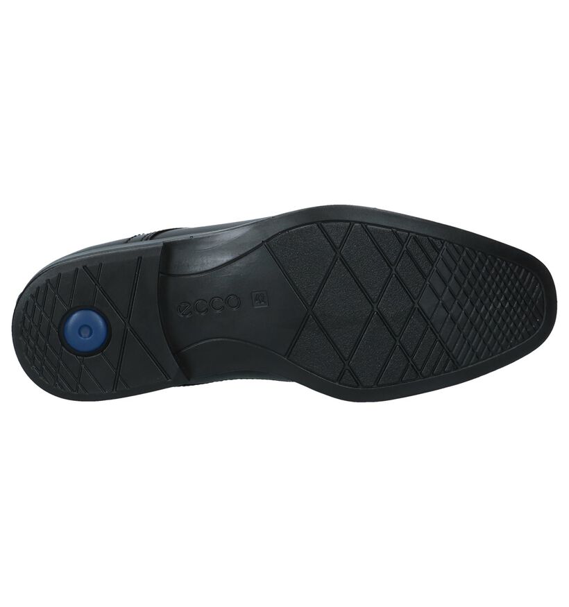 ECCO Chaussures hautes en Noir en cuir (235758)
