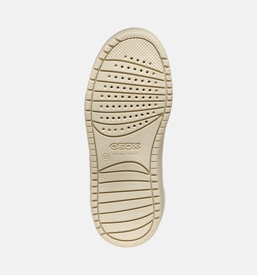 Geox Washiba Ecru Sneakers voor meisjes (356421) - geschikt voor steunzolen