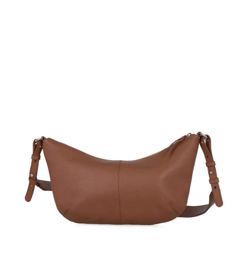 Crinkles Sac porté croisé en Cognac pour femmes (324983)