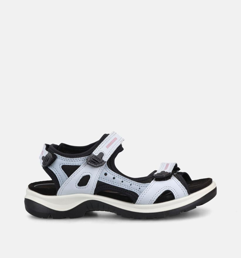 Offroad Sandales plates en Bleu clair pour femmes (369779)