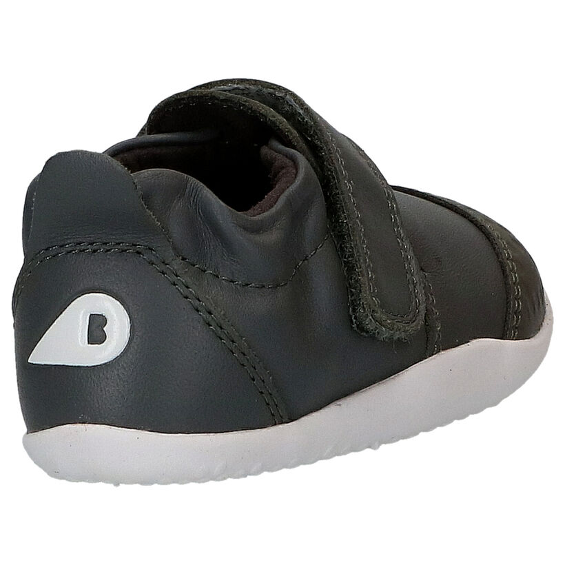 Bobux Go Explorer Chaussons pour bébé en Gris en cuir (280200)