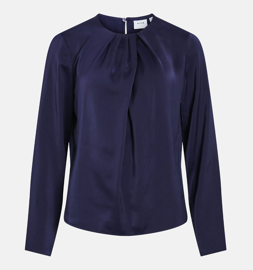 Vila Elmina Satin Paarse Blouse Vila Elmina Satin Paarse Blouse voor dames (365597)