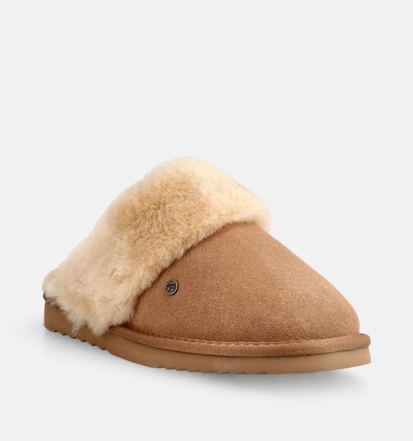 Warmbat Flurry Pantoufles ouvertes en Marron pour femmes (379640)