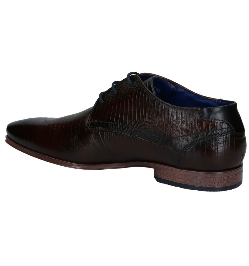 Bugatti Chaussures classiques en Marron en cuir (281785)