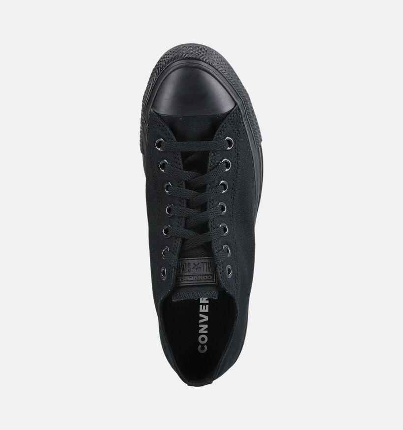 Converse Chuck Taylor Chaussures &agrave; lacets en Noir pour hommes (376041)