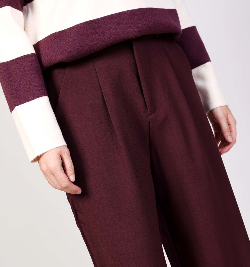 SISTERS POINT Great Bordeaux Geklede Broek voor dames (371979)