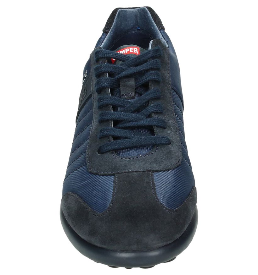 Camper Chaussures basses en Bleu foncé en cuir (168854)