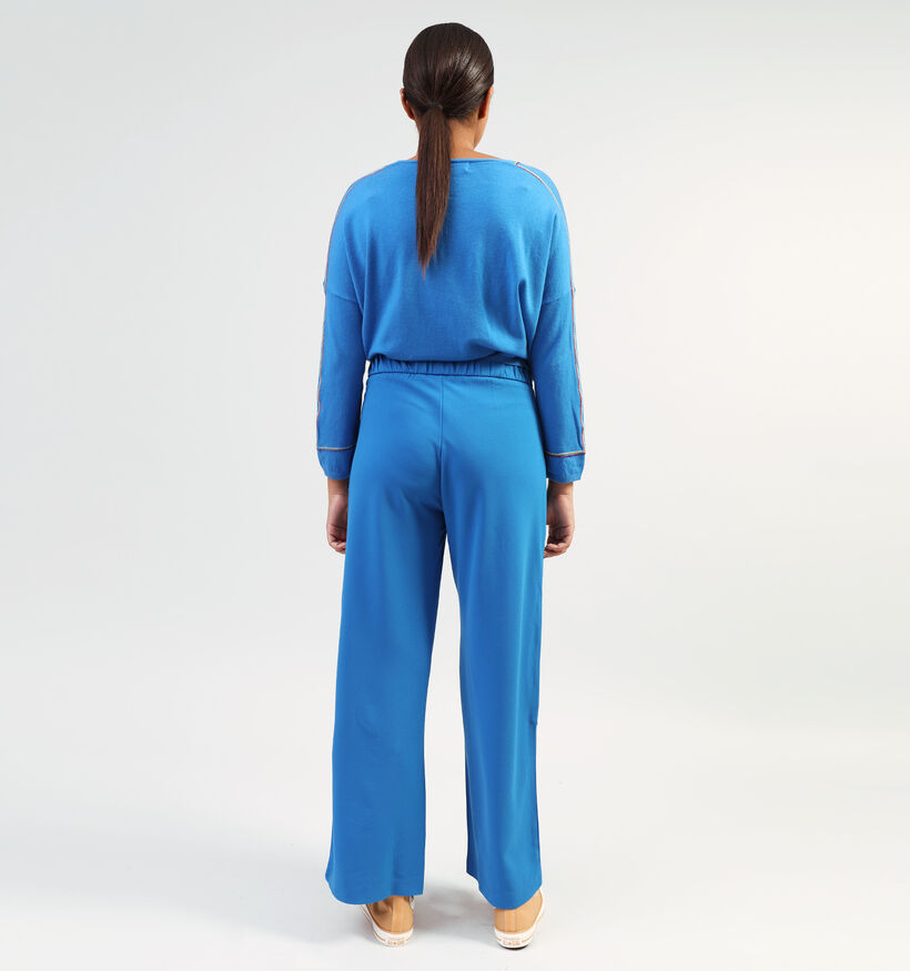 JDY Geggo Pantalon large en Bleu L32 pour femmes (351401)