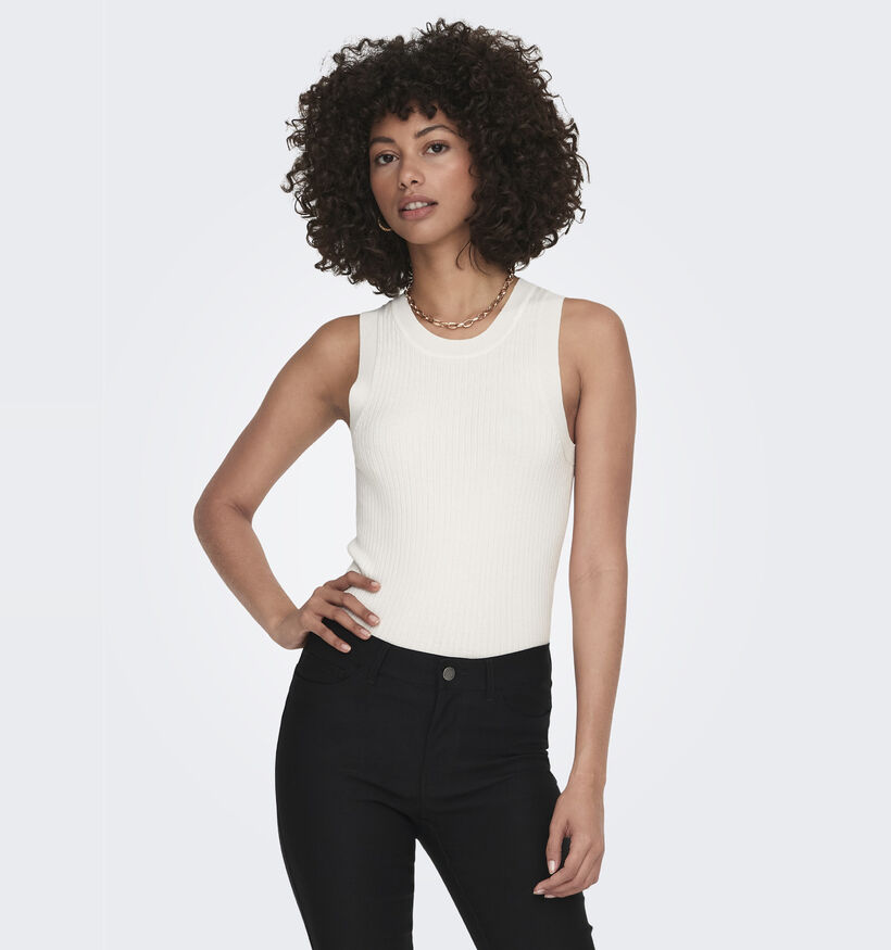 JDY Yaya Witte Tanktop voor dames (367880)