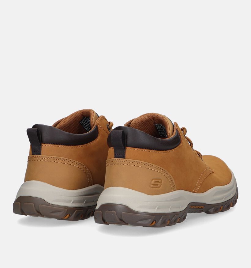 Skechers Knowlson Ramhurst Relaxed Fit Bottines en Naturel pour hommes (327874)