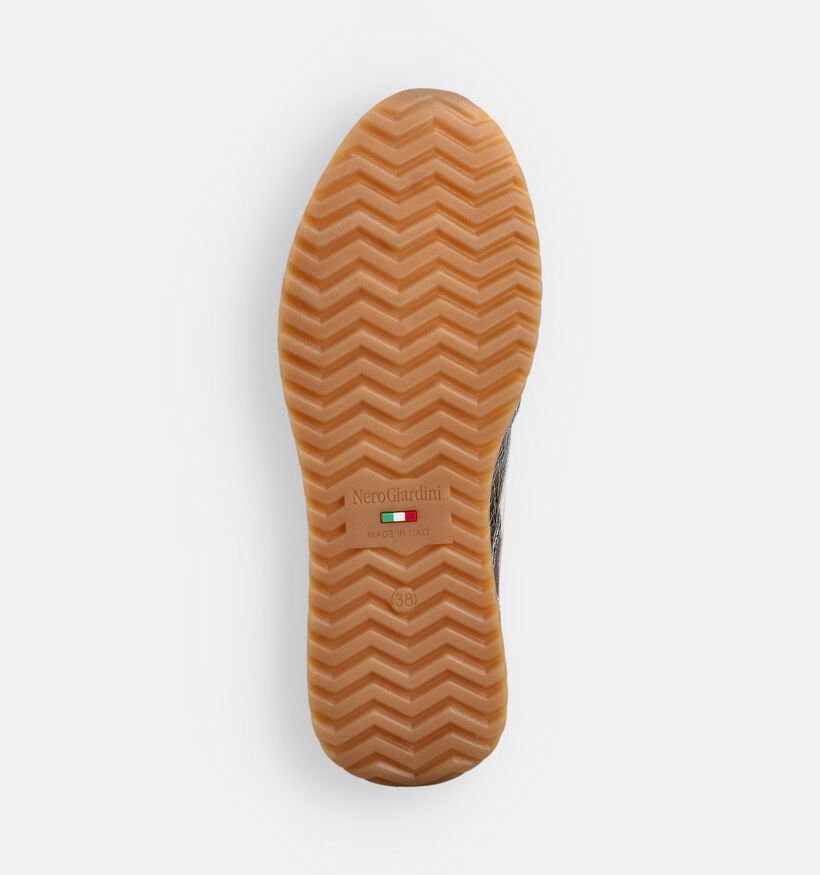 NeroGiardini Baskets en Or pour femmes (369076) - pour semelles orthop&eacute;diques