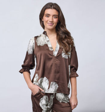 Sisters Point Blouses Marron