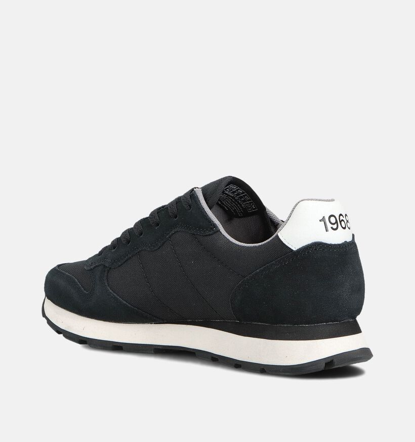 Sun68 TOM SOLID Chaussures plates en Noir pour hommes (361799) - pour semelles orthopédiques