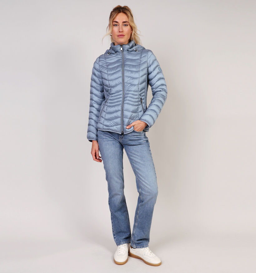 Barbara Lebek Blauwe Korte Jas voor dames (362839)