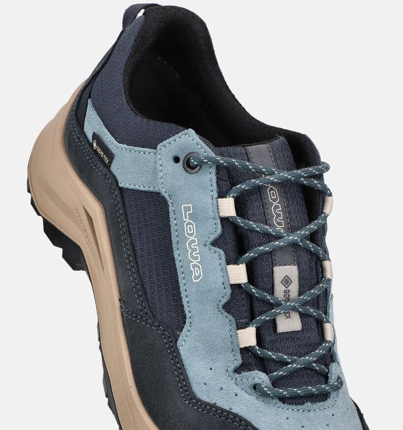 Lowa Ventierra Chaussures de randonn&eacute;e en Bleu pour femmes (374311) - pour semelles orthop&eacute;diques