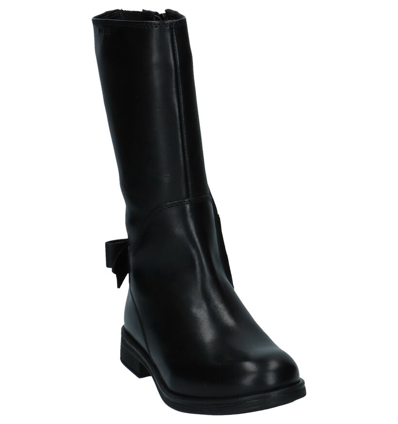 Geox Bottes hautes en Brun foncé en cuir (223146)