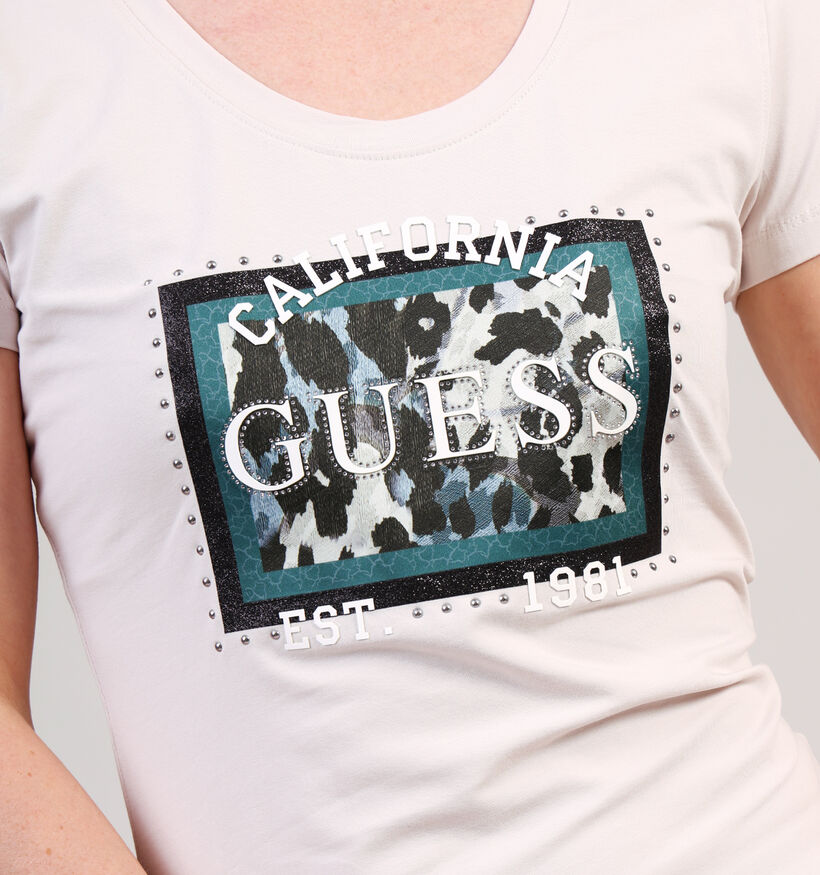 Guess T-shirt en Beige pour femmes (360697)