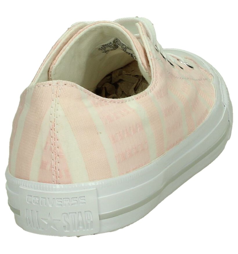 Roze Sneakers Converse Chuck Taylor All Star Gemma in stof (191381)