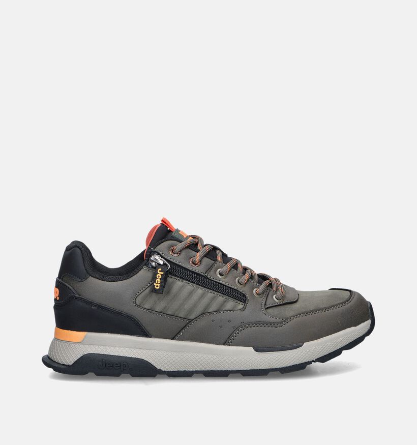 Jeep Ontario Zip Kaki Veterschoenen voor heren (344460)
