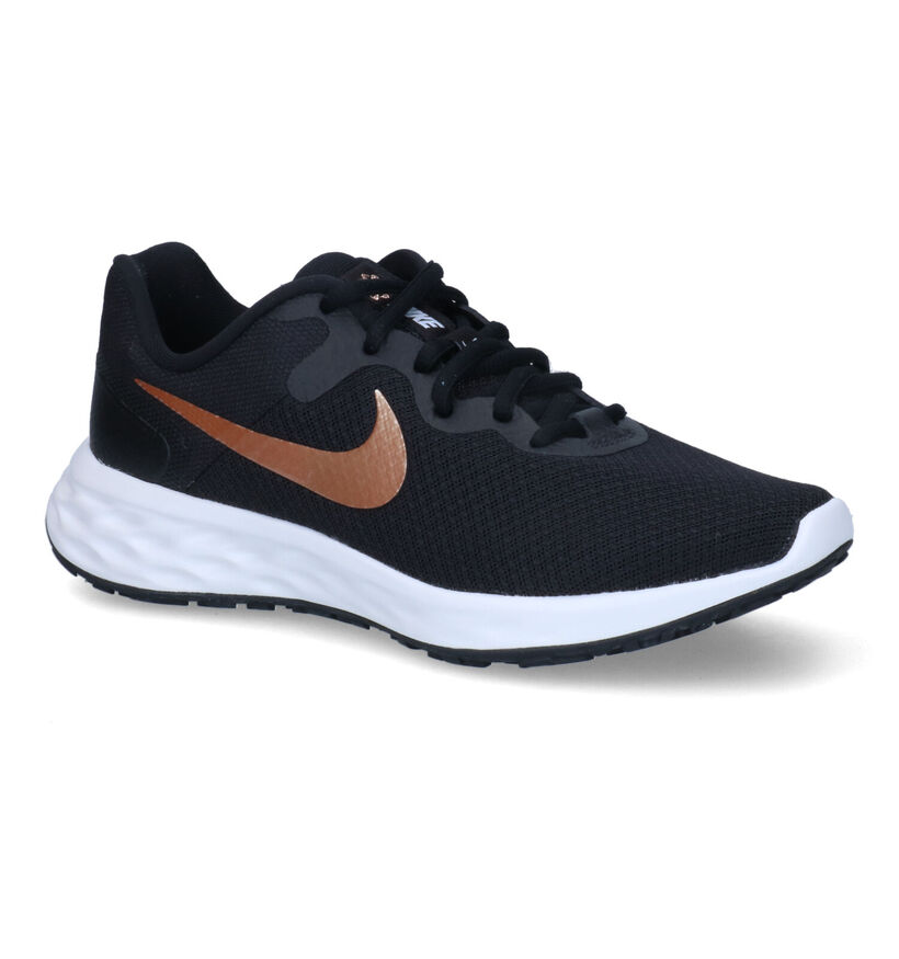 Nike Revolution Zwarte Sneakers voor dames (299450)