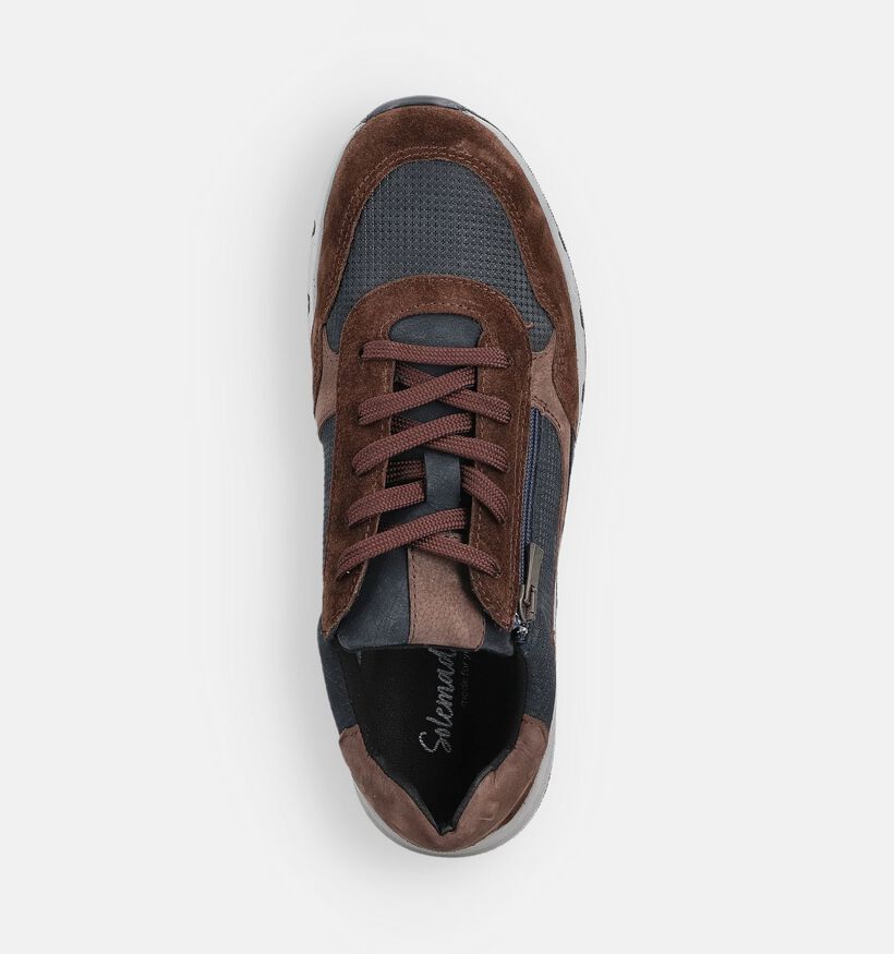 Solemade James Bruine Rits-Veterschoenen voor heren (363838) - geschikt voor steunzolen