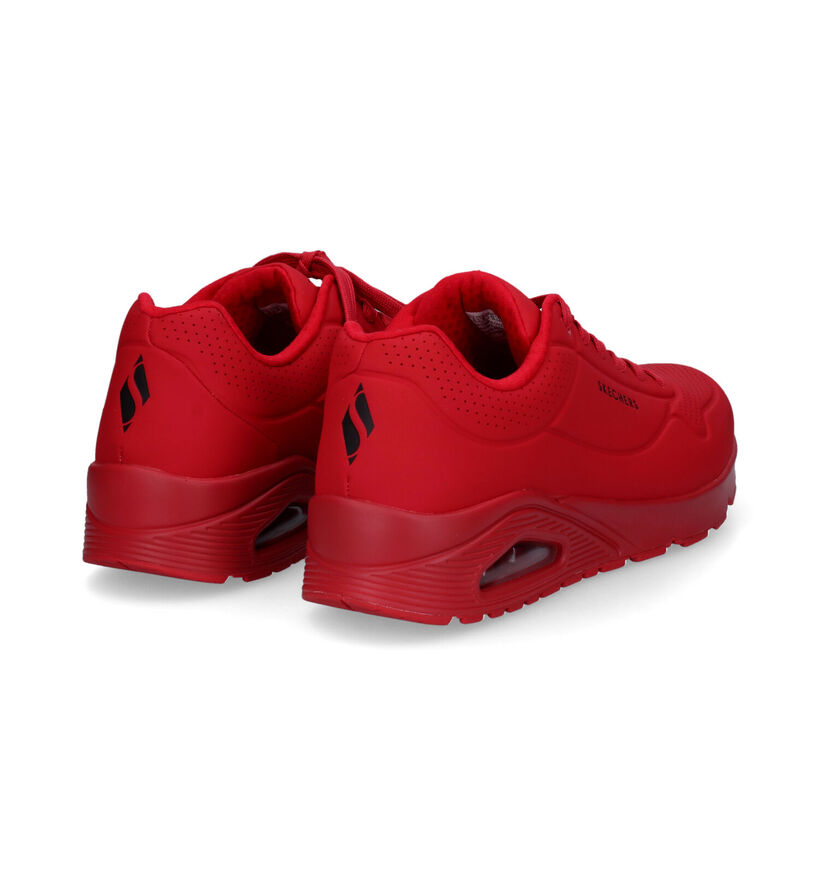 Skechers Uno Stand On Air Baskets en Noir pour hommes (350318) - pour semelles orthopédiques