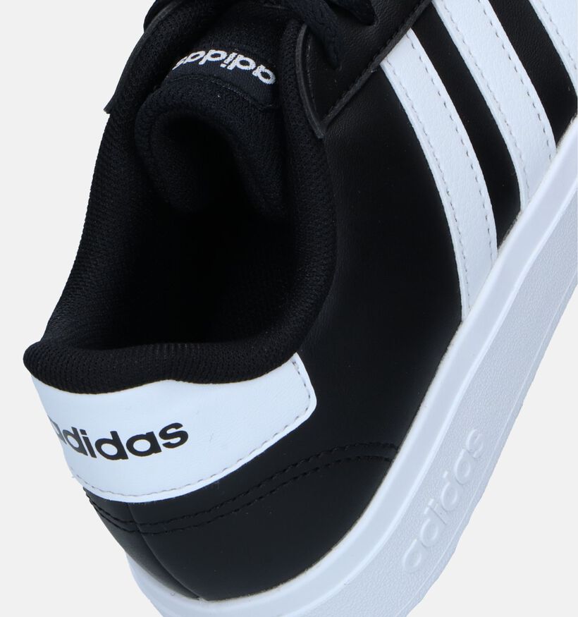 adidas Grand Court 2.0 K Witte Sneakers voor jongens, meisjes (341645)