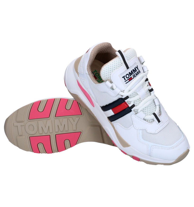 Tommy Hilfiger Bakets en Blanc en simili cuir (276238)