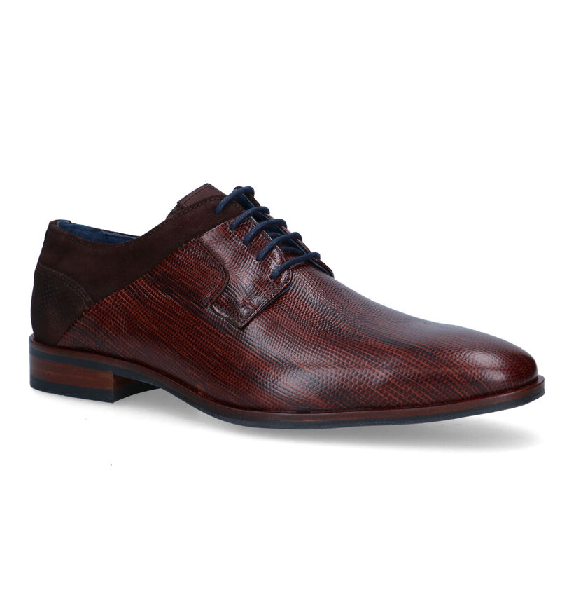 Berkelmans Interlagos Chaussures habillées en Marron pour hommes (323071) - pour semelles orthopédiques