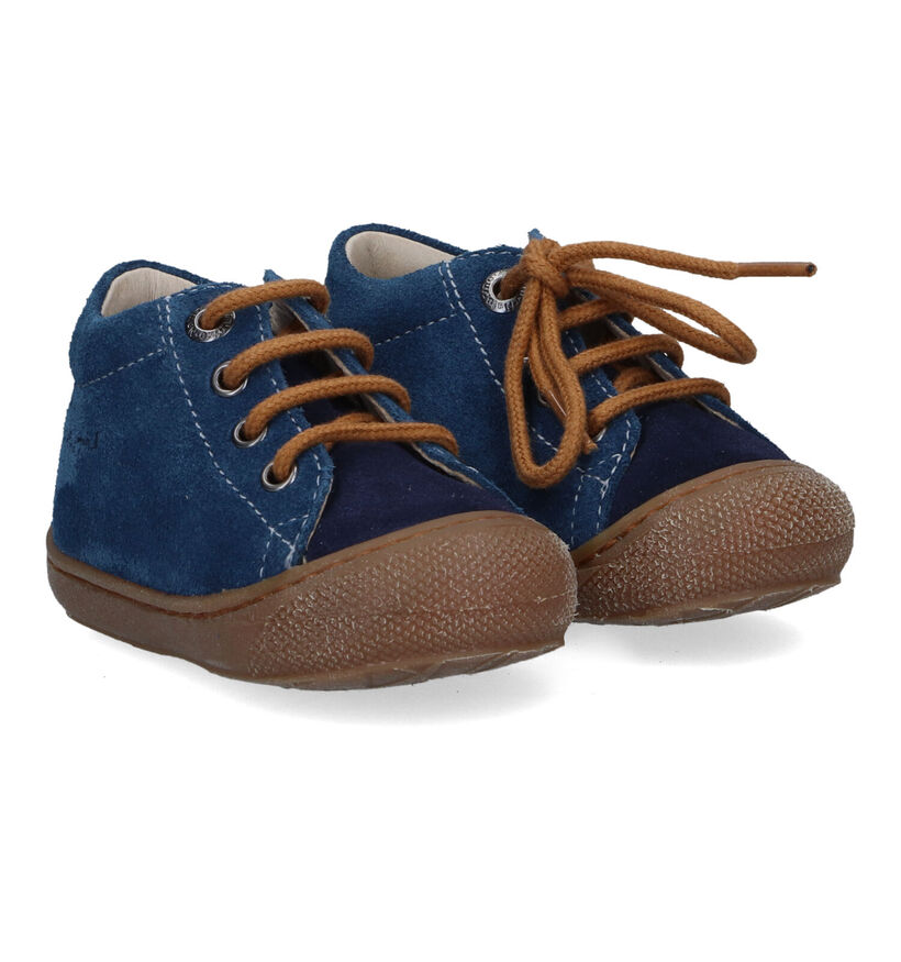 Naturino Cocoon Chaussures pour bébé en Bleu pour garçons (316399) - pour semelles orthopédiques