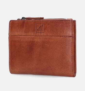 Label M Portemonnees Cognac