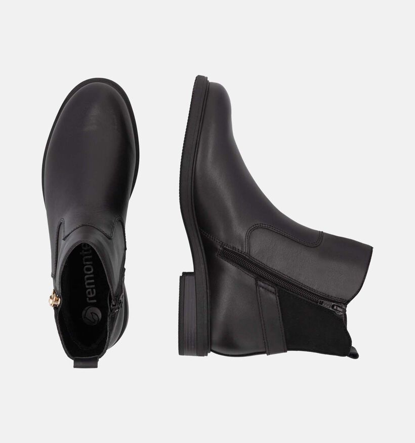 Remonte Bottines plates en Cognac pour femmes (347243)