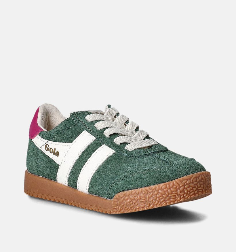 Gola Elan Groene Sneakers voor jongens, meisjes (352371)