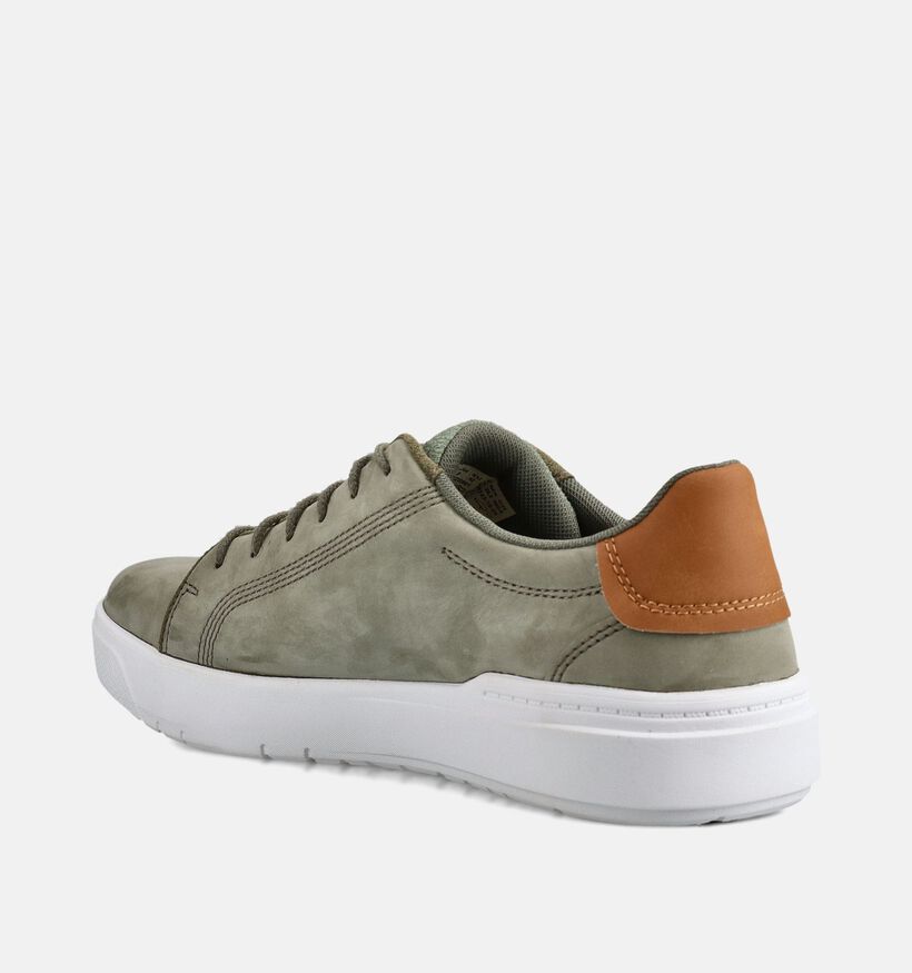 Timberland Seneca Bay Chaussures &agrave; lacets en Vert kaki pour hommes (369228) - pour semelles orthop&eacute;diques