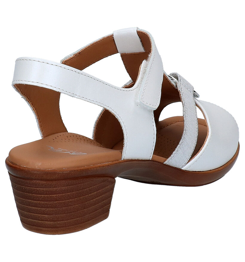 Ara Lugano Witte Sandalen in leer (272506)