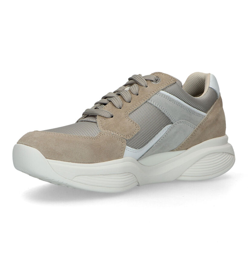 Xsensible SWX14 Beige Veterschoenen voor heren (324853) - geschikt voor steunzolen